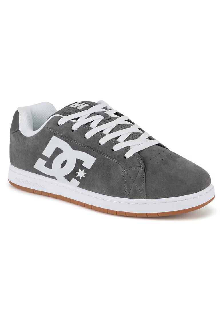 DC Shoes Tenisi barbati GAVELER - piele naturala - gri