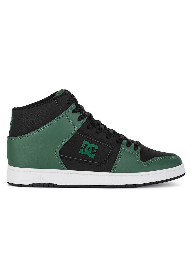 DC Shoes Tenisi barbati MANTECA 4 HI - piele naturala - verde/negru