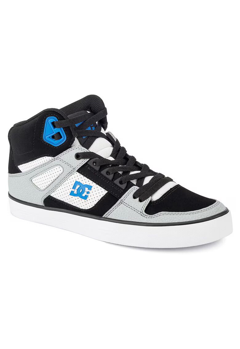 DC Shoes Tenisi barbati PURE HIGH-TOP WC ADY - piele naturala - multicolor