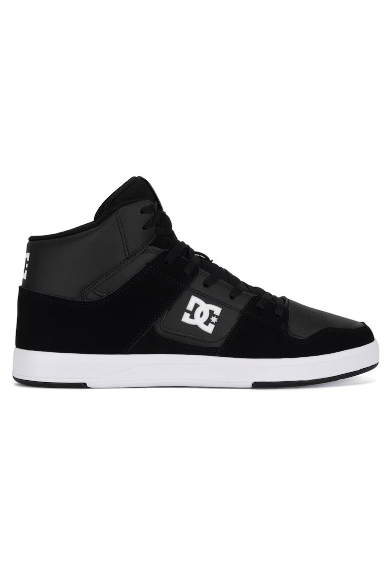 DC Shoes Tenisi CURE HI TOP piele naturala - Negru