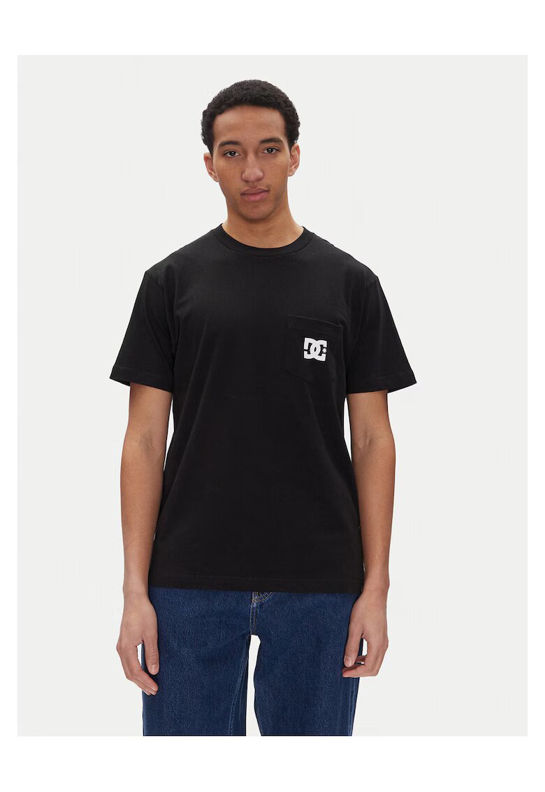 DC Shoes Tricou barbati negru - bumbac -