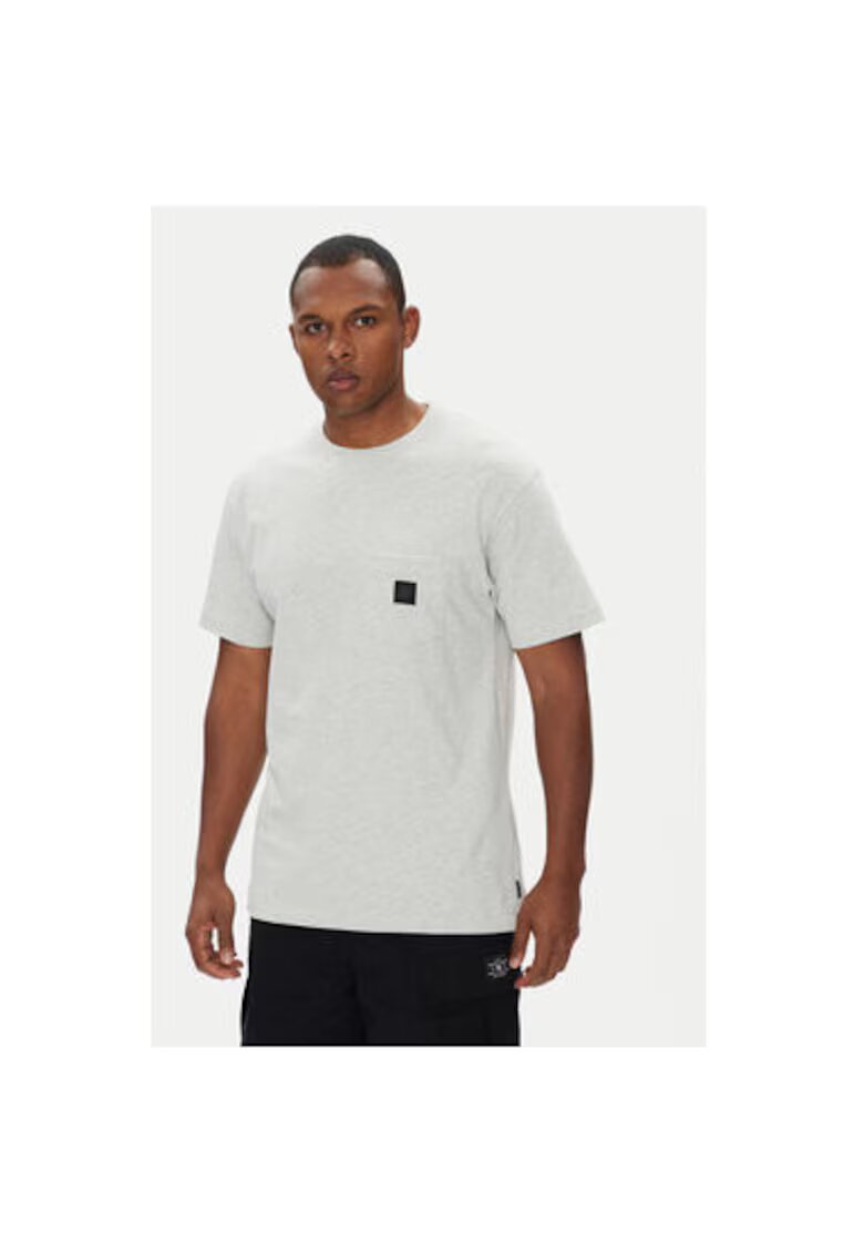 DC Tricou barbati ADYKT03246 - Bumbac - 436797 - Gri
