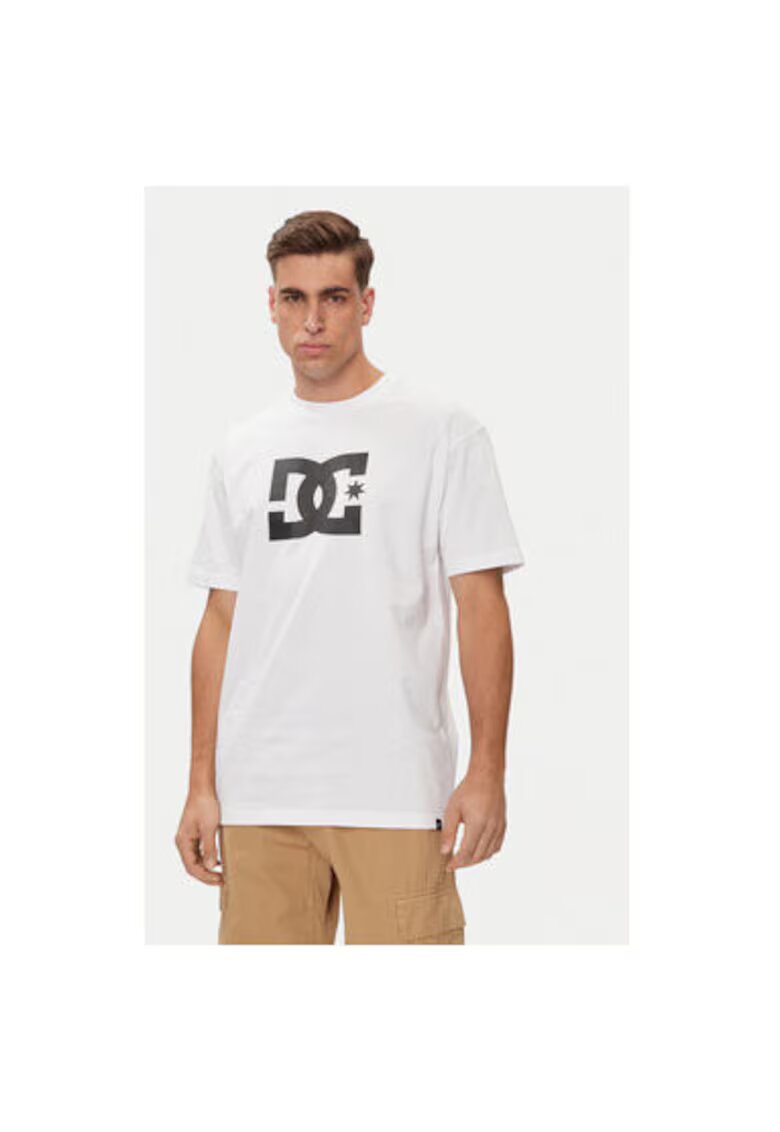 DC Tricou barbati ADYZT05373-WBB0 - Bumbac/Bumac reciclat - M INTL - Alb