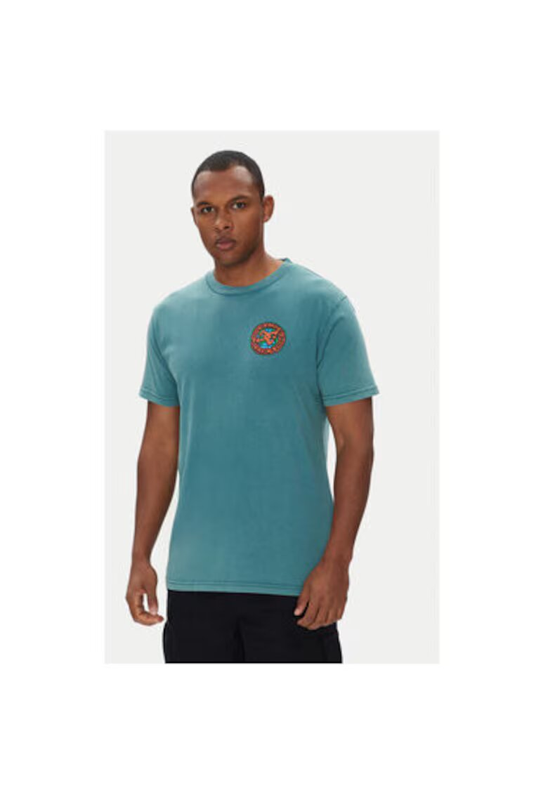 DC Tricou barbati ADYZT05458 - Bumbac - Verde - Verde