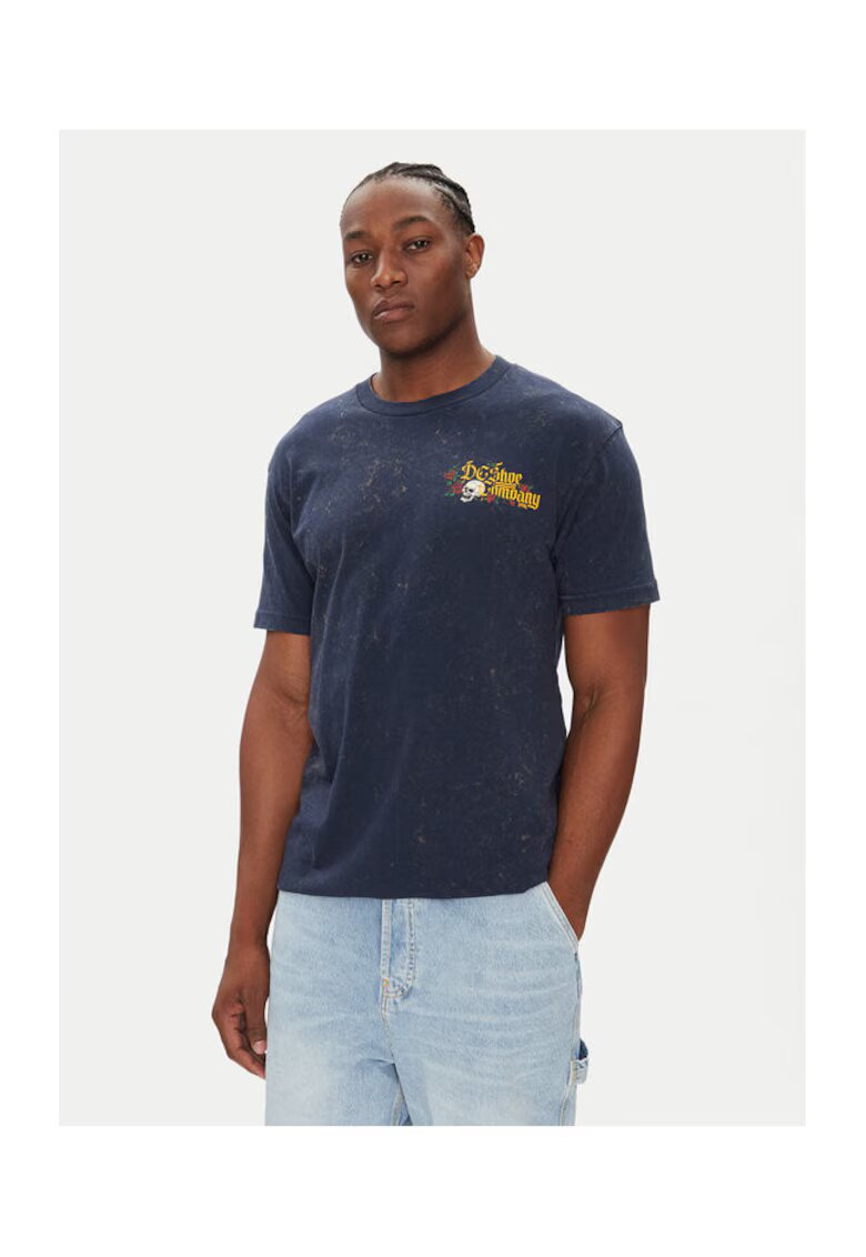 DC Tricou barbati - bleumarin - 75% bumbac - 25% bumbac reciclat - Bleumarin