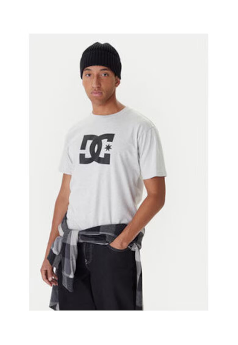 DC Tricou Barbati - Gri - 100% bumbac