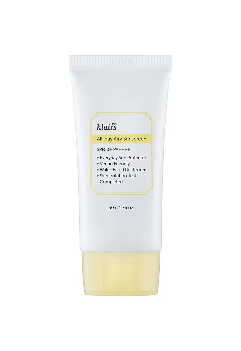 Dear Klairs Crema solara aerisita toata ziua SPF50+PA++++ 50g Klairs