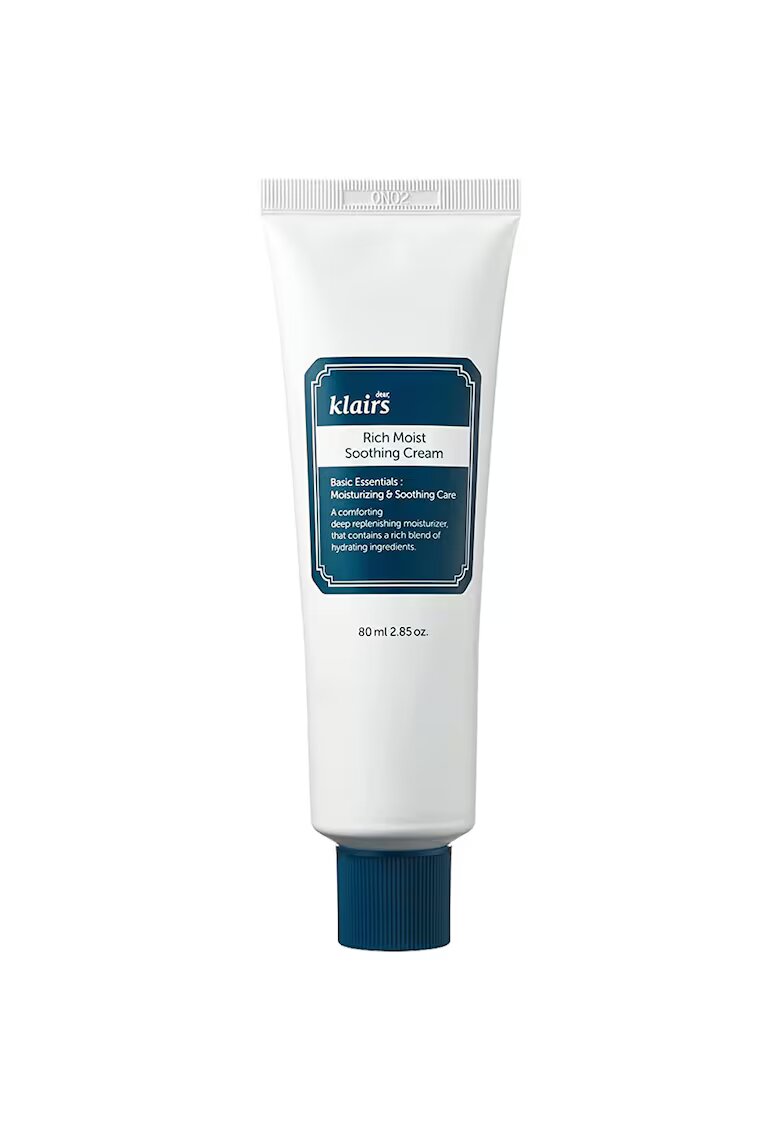 Dear Klairs Crema super hidratanta si calmanta Klairs Rich Moist - 80 ml