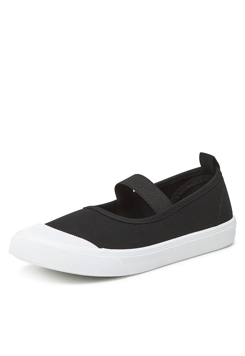 DeeZee Balerini copii - negru - material textil
