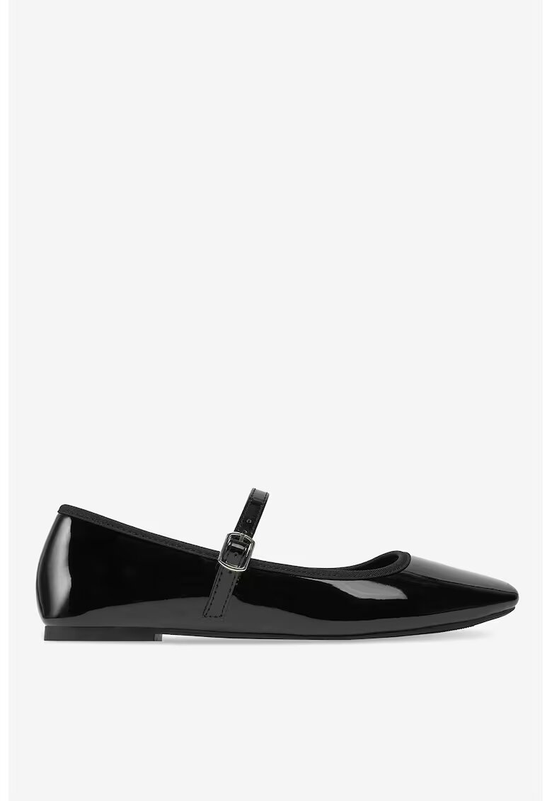 DeeZee Balerini Material Sintetic - Culoare Negru - Negru