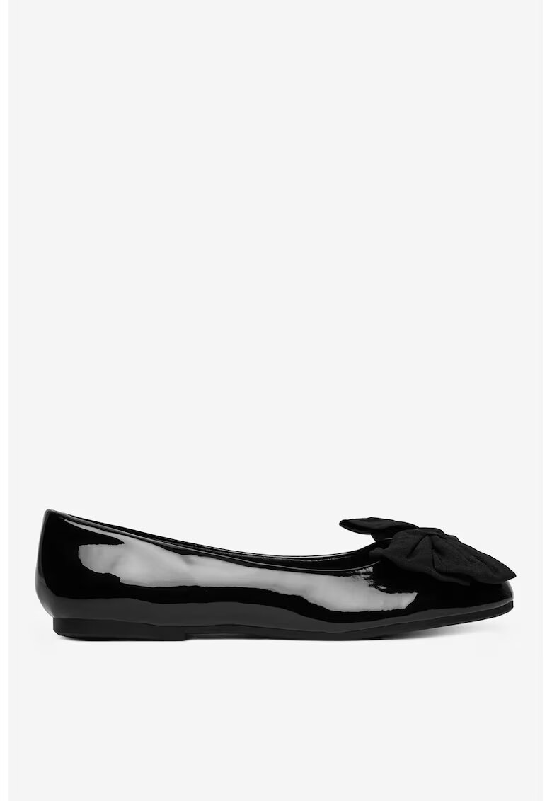 DeeZee Balerini Sintetic - Negru - Negru