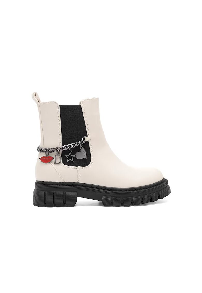 DeeZee Botine copii - 590559 - Sintetic/Textil - Bej - Bej