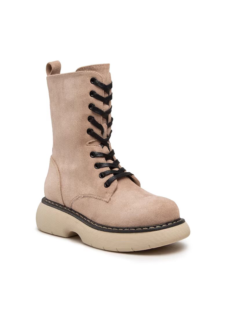 DeeZee Botine dama - 301728191 - Textil - Bej - Bej