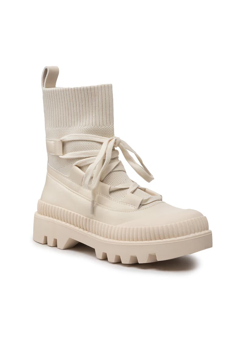 DeeZee Botine dama - 301728733 - Textil - Bej - Bej