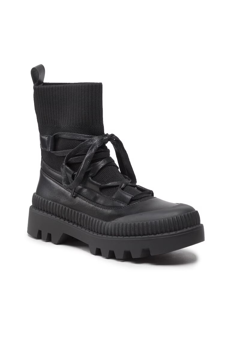 DeeZee Botine dama - 301728740 - Textil - Negru - Negru