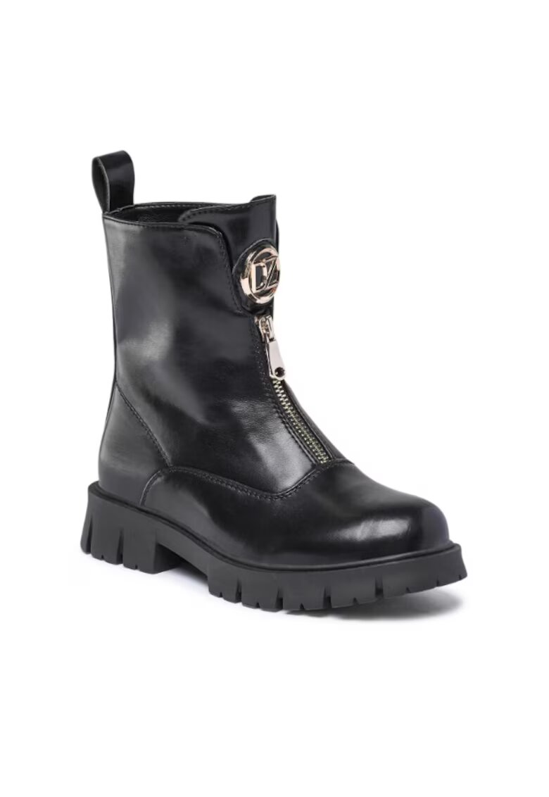 DeeZee Botine dama - 5904862381961 - Piele ecologica - Negru