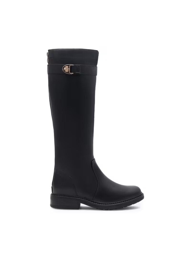 DeeZee Botine dama - 590558803214436 - Piele ecologica - Negru