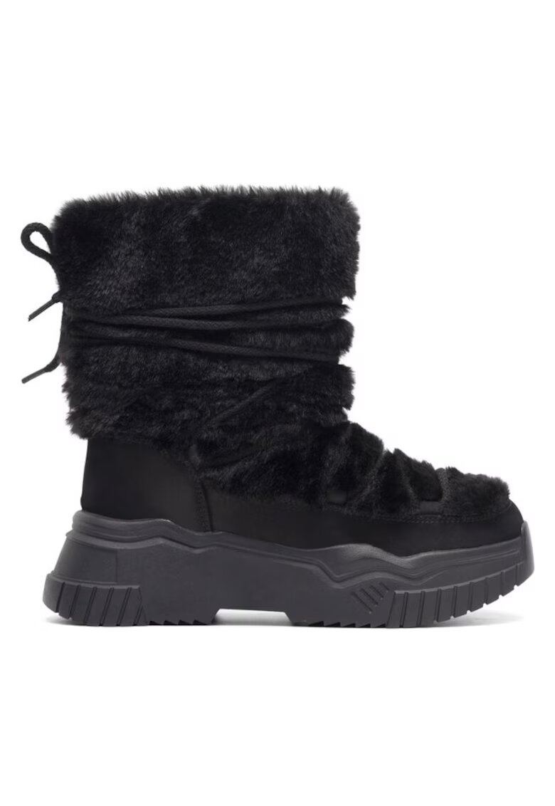 DeeZee Botine dama - 590558809801037 - Sintetic - Negru