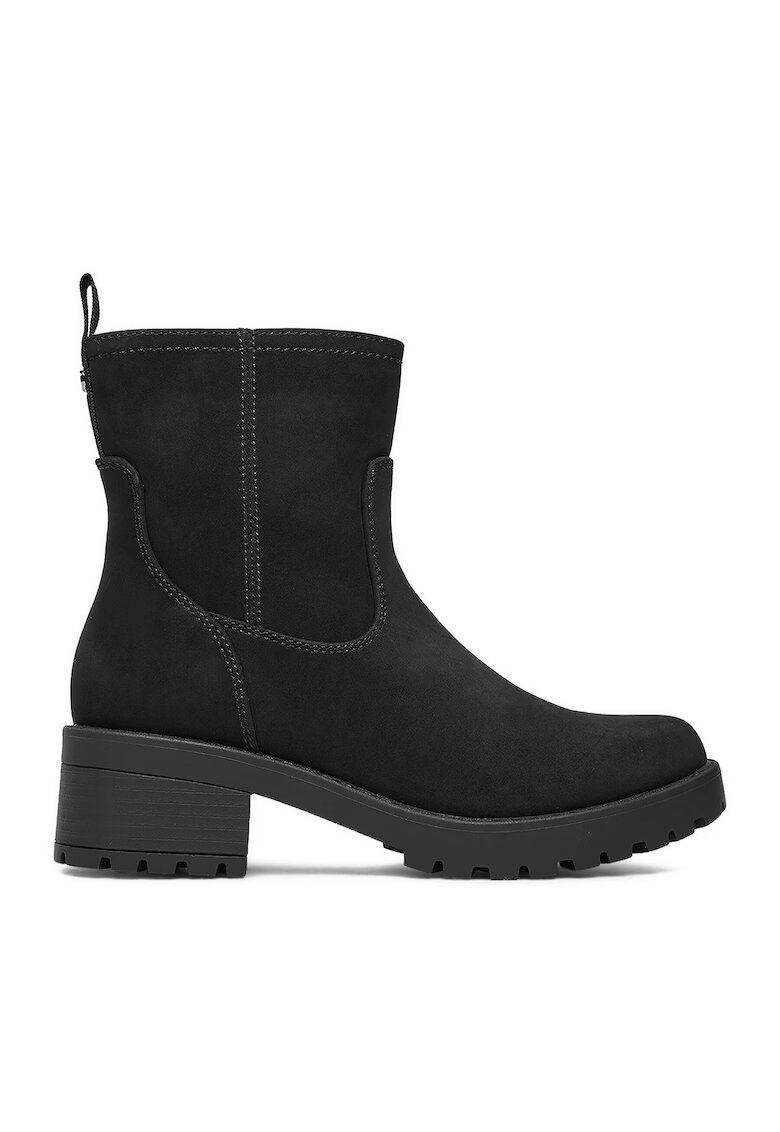 DeeZee Botine de fete textil - negru