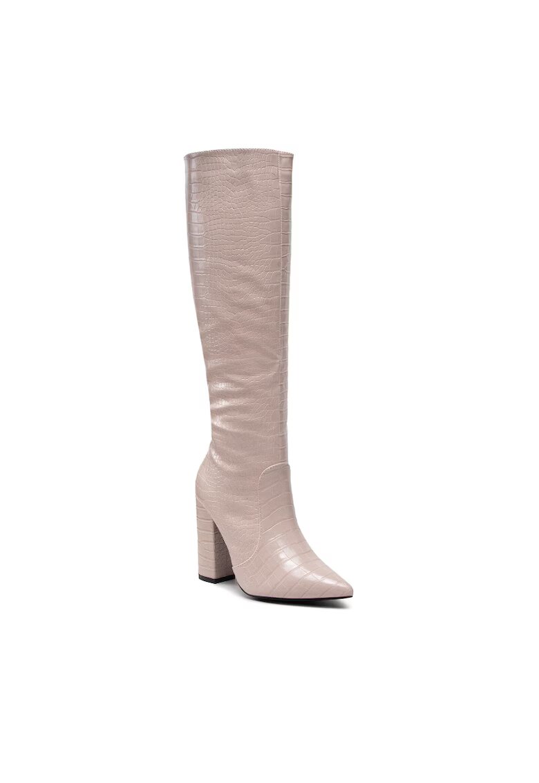 DeeZee Cizme dama - 301727828 - Piele ecologica - Bej - Bej
