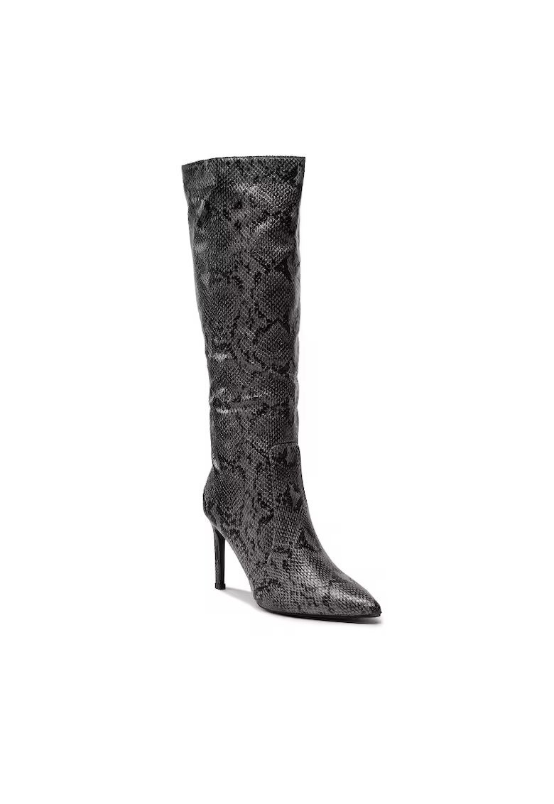 DeeZee Cizme dama - 301727859 - Piele ecologica - Gri - Gri