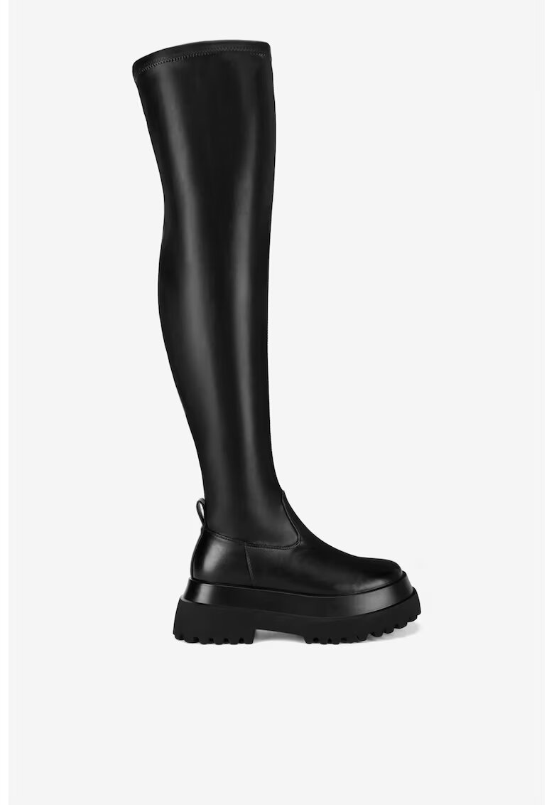 DeeZee Cizme dama 5905588787815 - Sintetic - Negru - Negru
