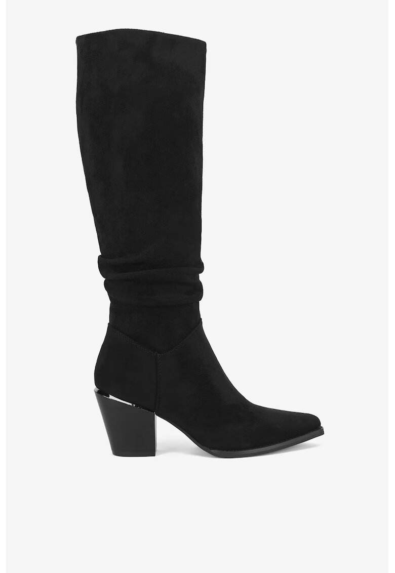 DeeZee Cizme dama 5905588852766 - Textil - Negru - Negru