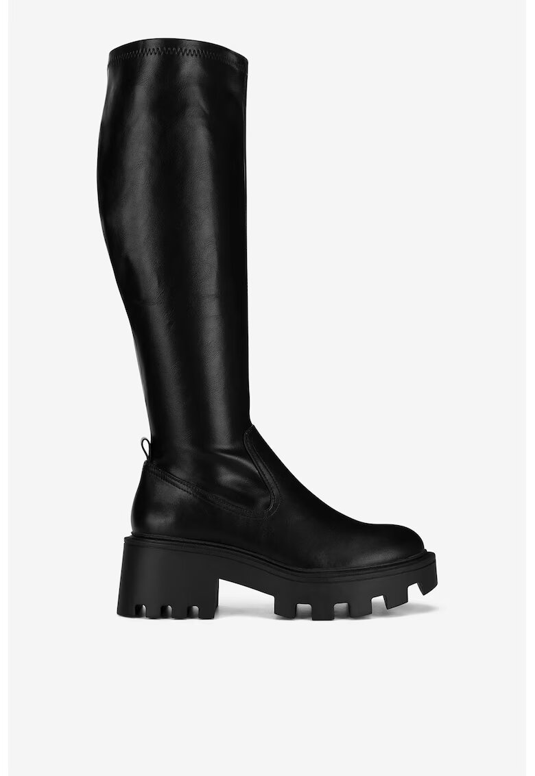 DeeZee Cizme dama 5905588881254 - Sintetic - Negru - Negru