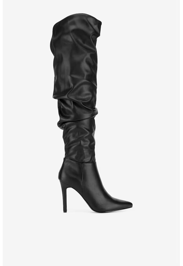 DeeZee Cizme dama 5905588890270 - Sintetic - Negru - Negru