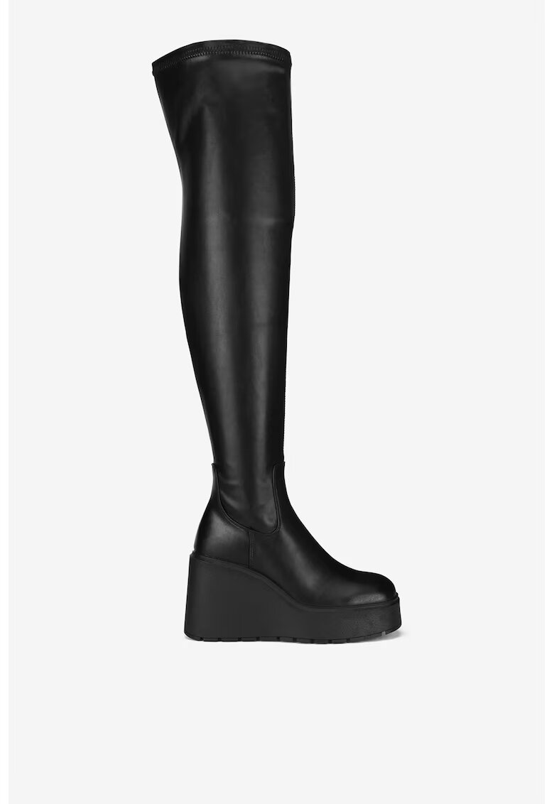 DeeZee Cizme dama 5905588893455 - Sintetic - Negru - Negru