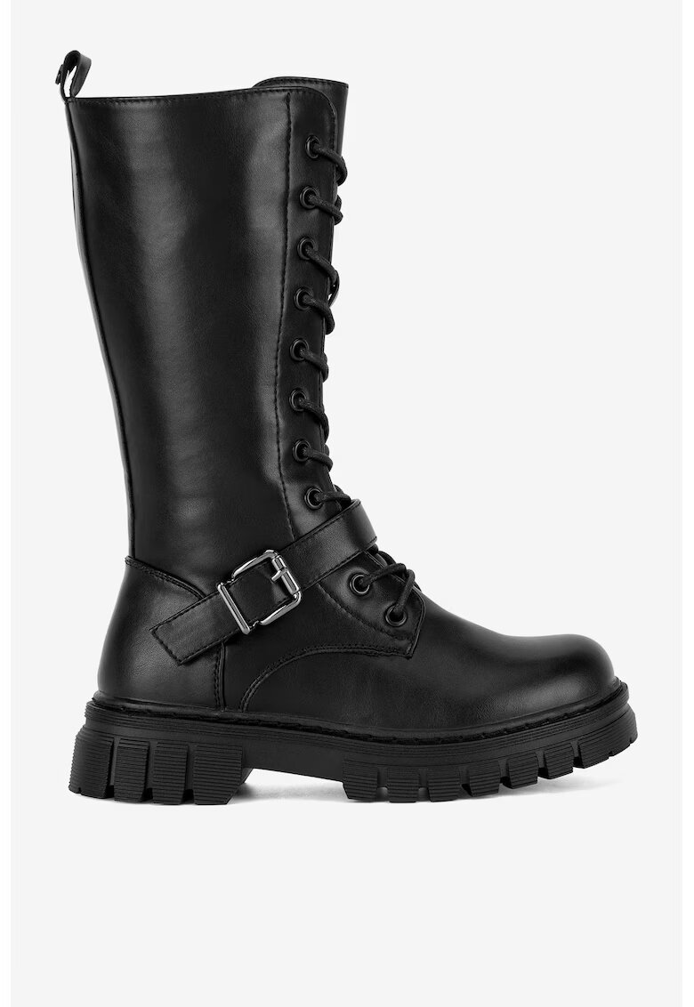 DeeZee Cizme dama 5905588968351 - Sintetic - Negru - Negru