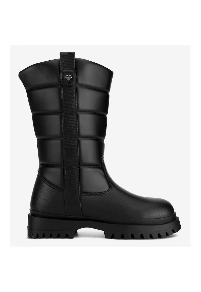 DeeZee Cizme fete 5905588892540 - Sintetic - Negru - Negru