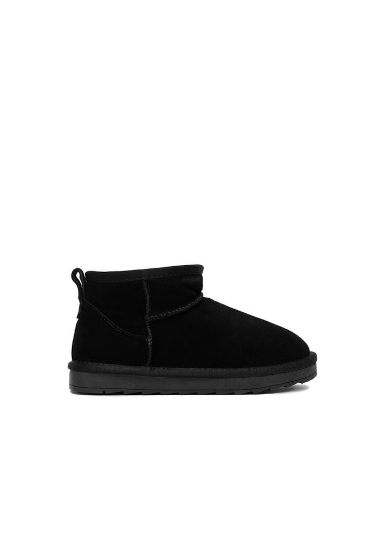 DeeZee Cizme iarna fete - textil - negru
