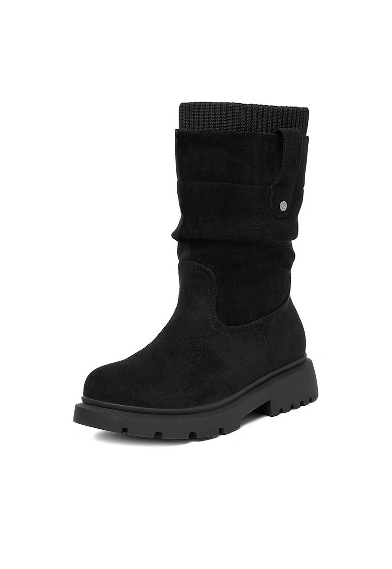 DeeZee Cizme pentru fete textil - negru