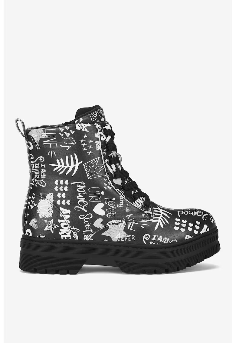 DeeZee Ghete dama 5905588805700 - Sintetic - Negru - Negru
