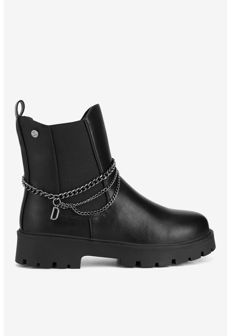 DeeZee Ghete dama 5905588892991 - Sintetic - Negru - Negru