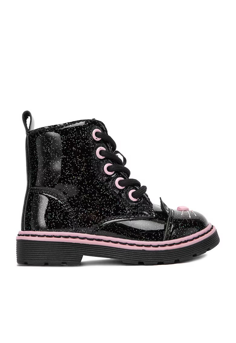 DeeZee Ghete fete - plastic - negru/roz