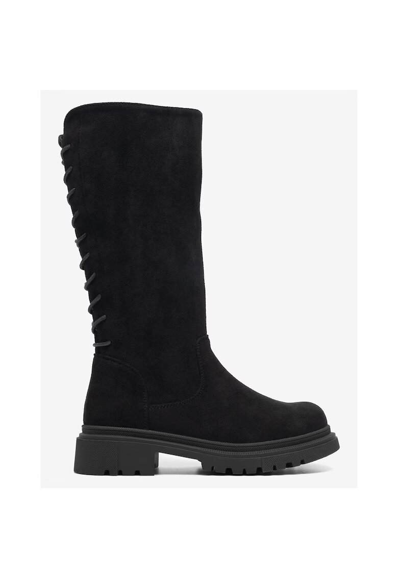 DeeZee Ghete fete Textil - Negru - Negru