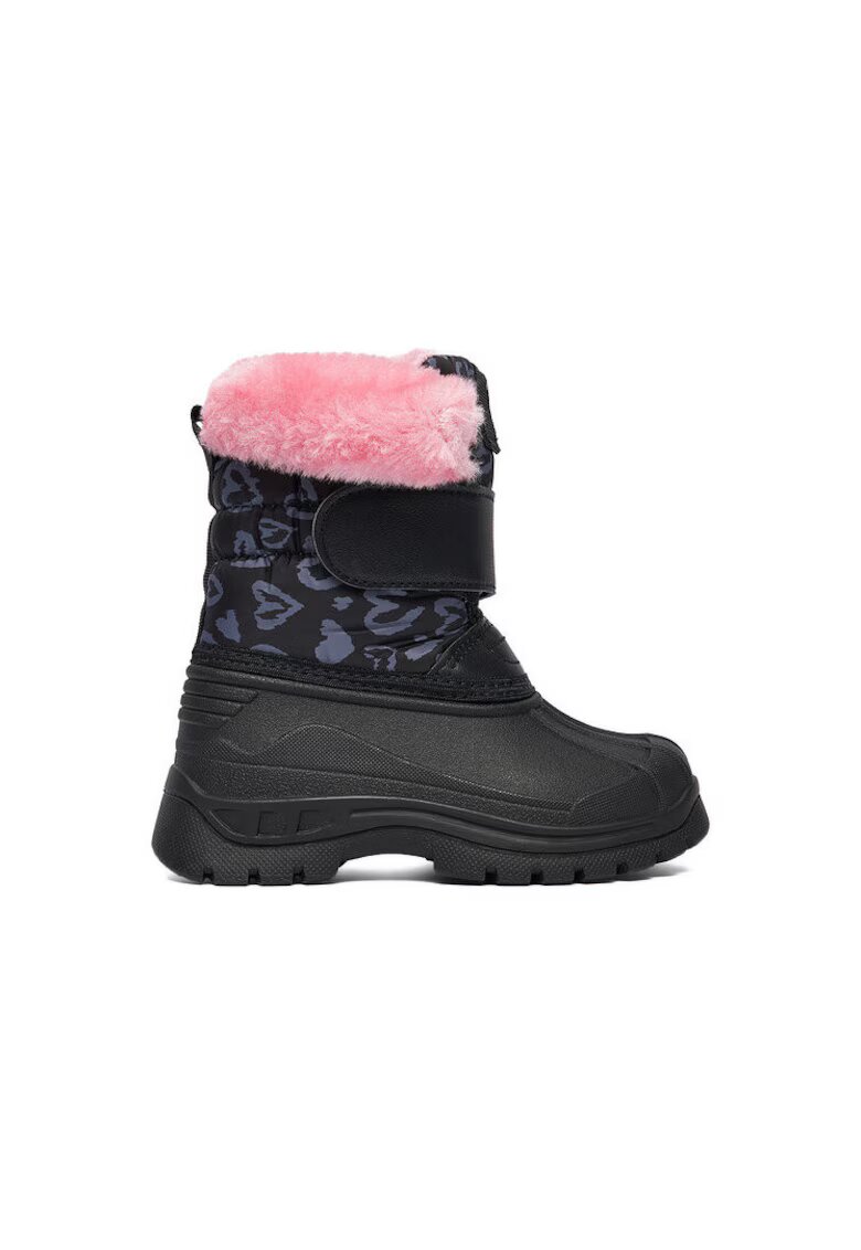 DeeZee Ghete fete - textil - negru/roz