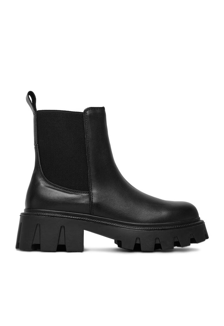 DeeZee Ghete scurte dama 9250-2 - negru - sintetic