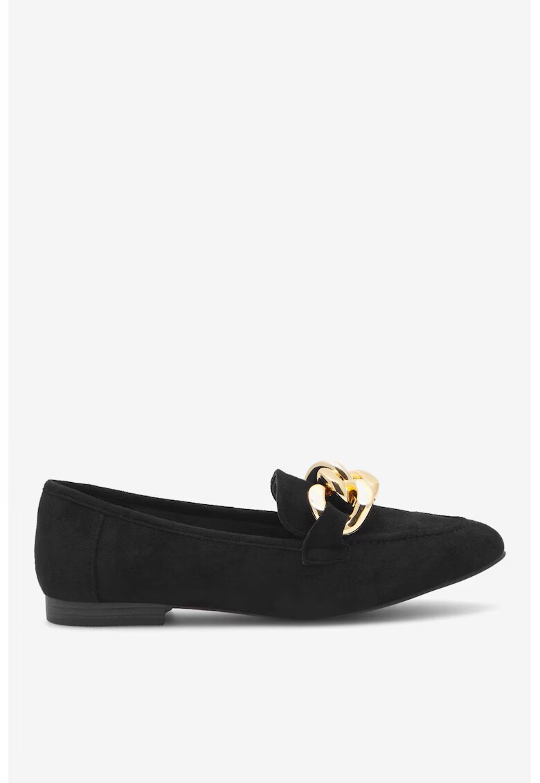 DeeZee Mocasini dama 5905588333760 - Textil - Negru - Negru