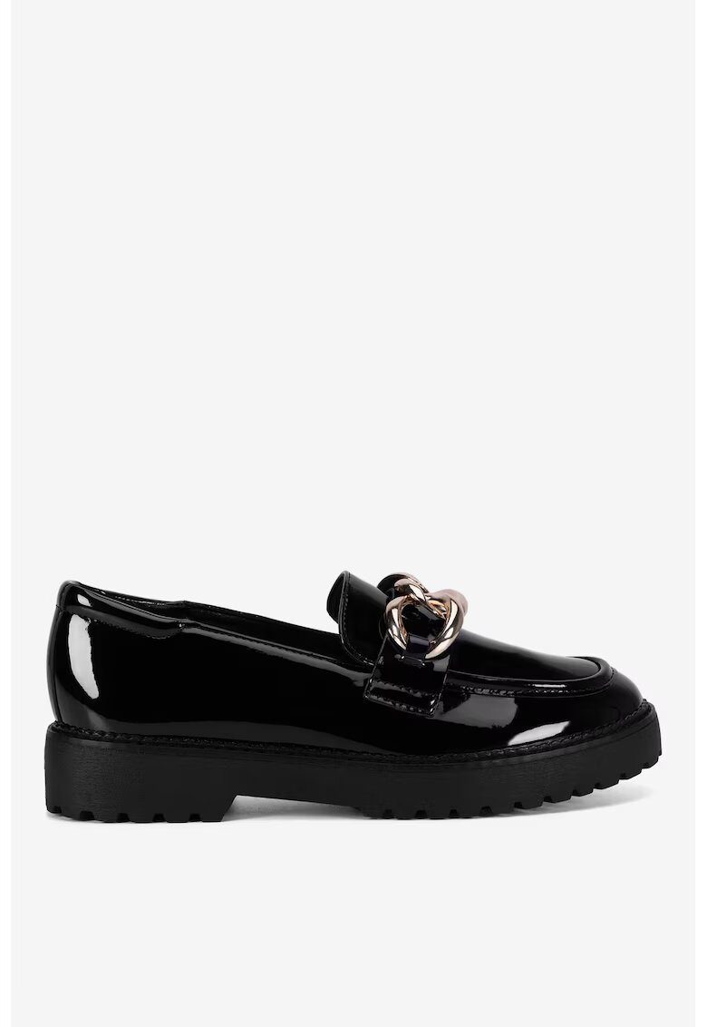 DeeZee Mocasini dama 5905588821694 - Sintetic - Negru - Negru