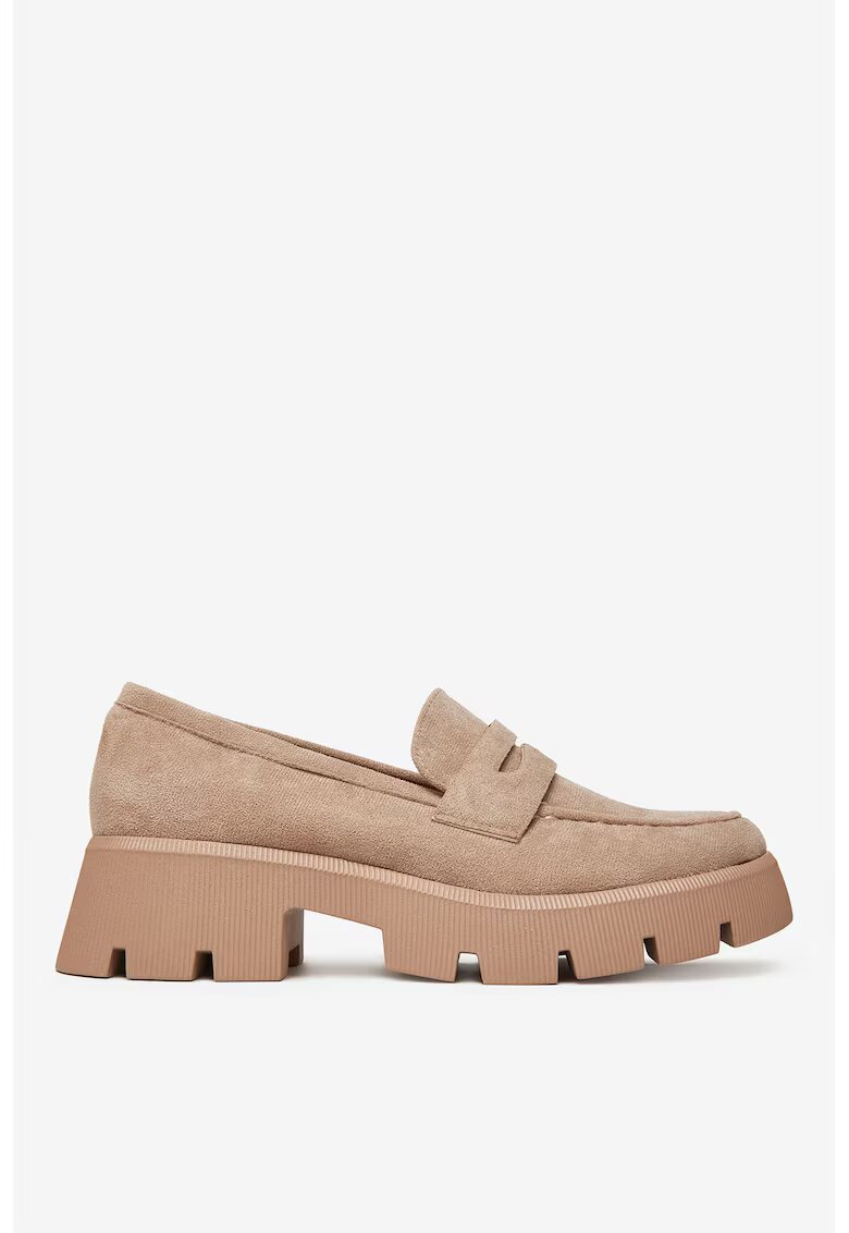 DeeZee Mocasini Design Clasic - Bej