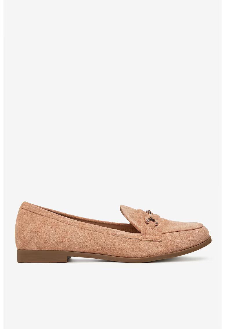DeeZee Mocasini Material Textil - Bej