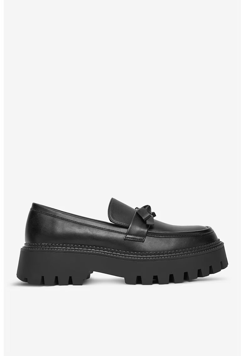 DeeZee Mocasini Negru Sintetic - Negru