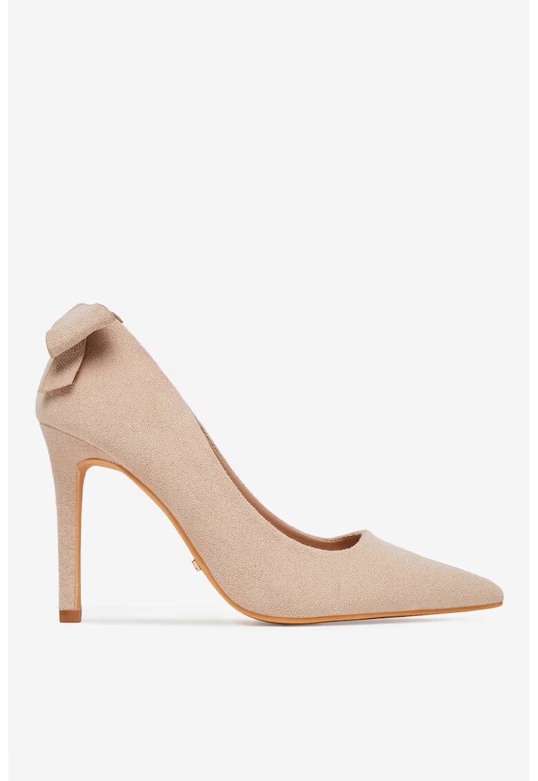 DeeZee Pantofi Bej Textil - Bej