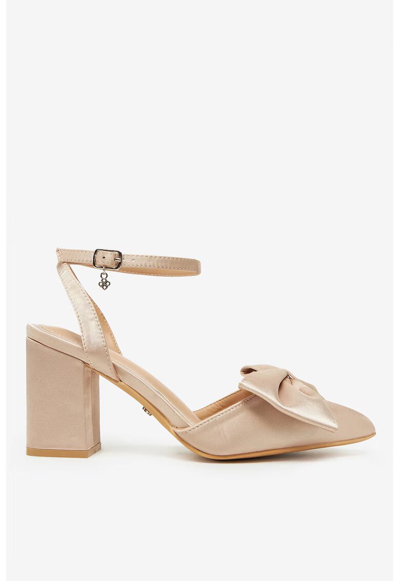DeeZee Pantofi bej textil - Bej