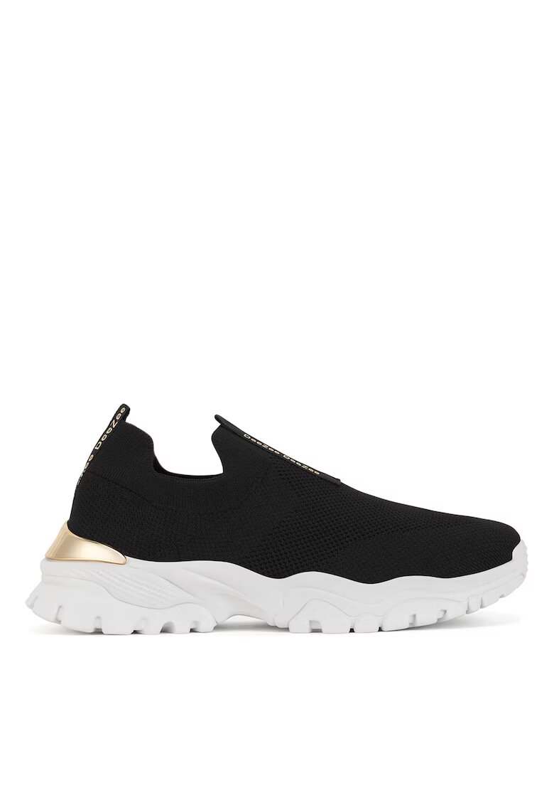 DeeZee Pantofi copii - adidasi fete - negru - textil
