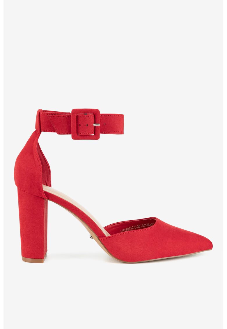 DeeZee Pantofi dama 5903698763309 - Textil - Rosu - Rosu