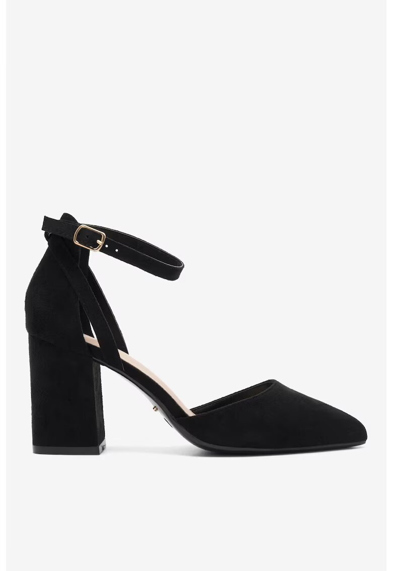 DeeZee Pantofi dama 5904862916583 - Textil - Negru - Negru